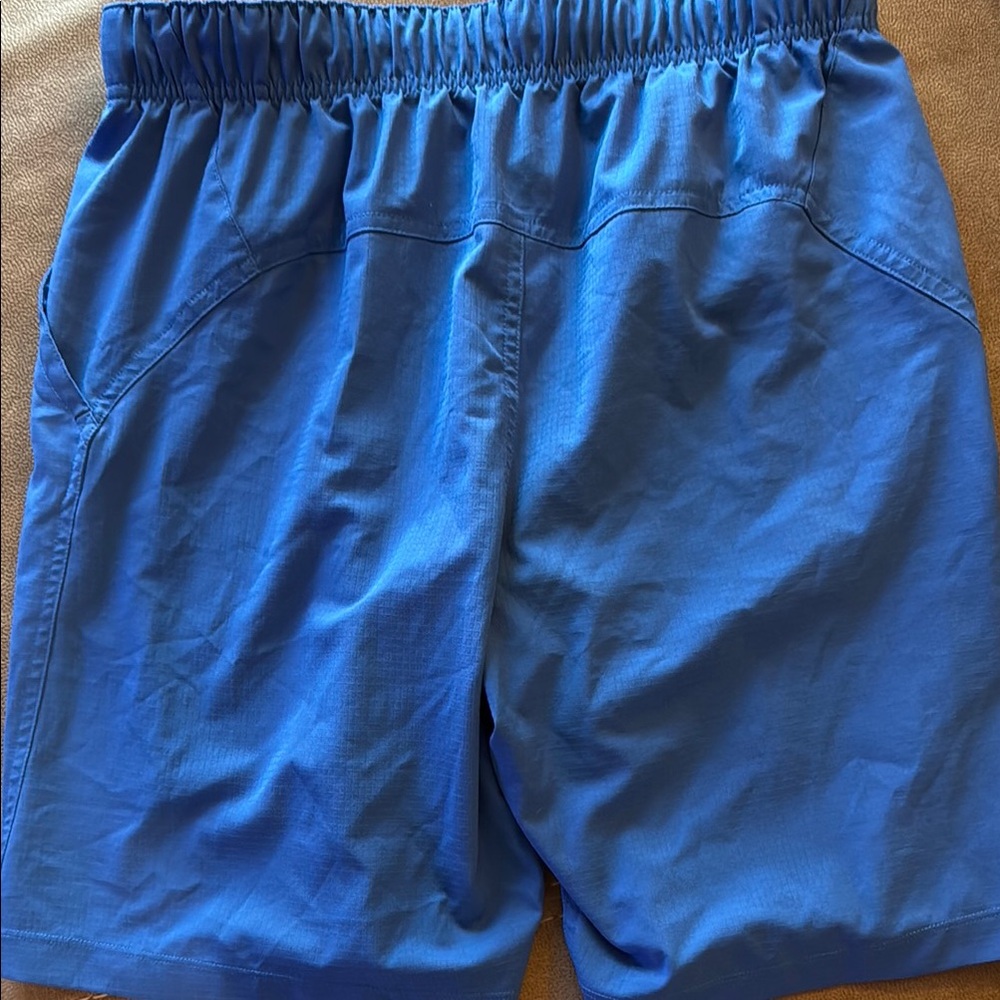 The North Face Blue Athletic Shorts Medium - Picture 5 of 6